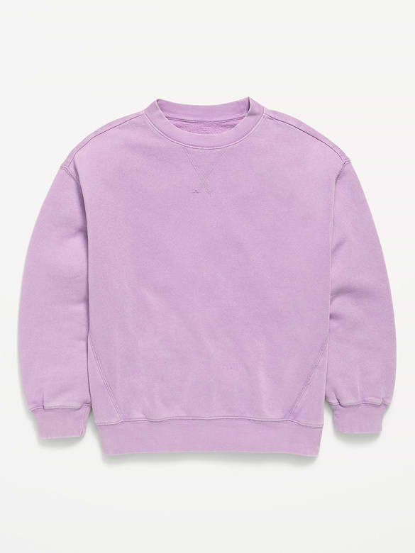 Oversized Fleece Sweatshirt for Boys