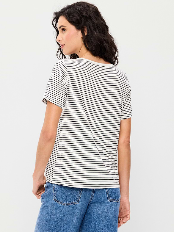 Luxe V-Neck T-Shirt
