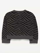 Image number 3 showing, Cozy Button-Front Cardigan Sweater for Girls