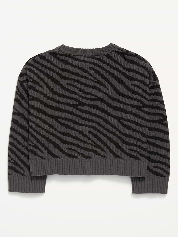Cozy Button-Front Cardigan Sweater for Girls