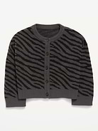 Image number 2 showing, Cozy Button-Front Cardigan Sweater for Girls