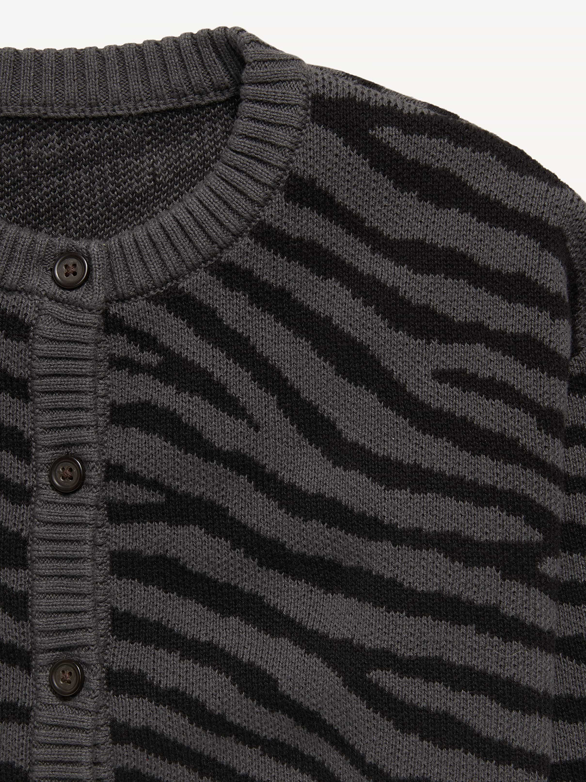 Image number 4 showing, Cozy Button-Front Cardigan Sweater for Girls