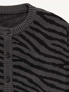 Image number 4 showing, Cozy Button-Front Cardigan Sweater for Girls