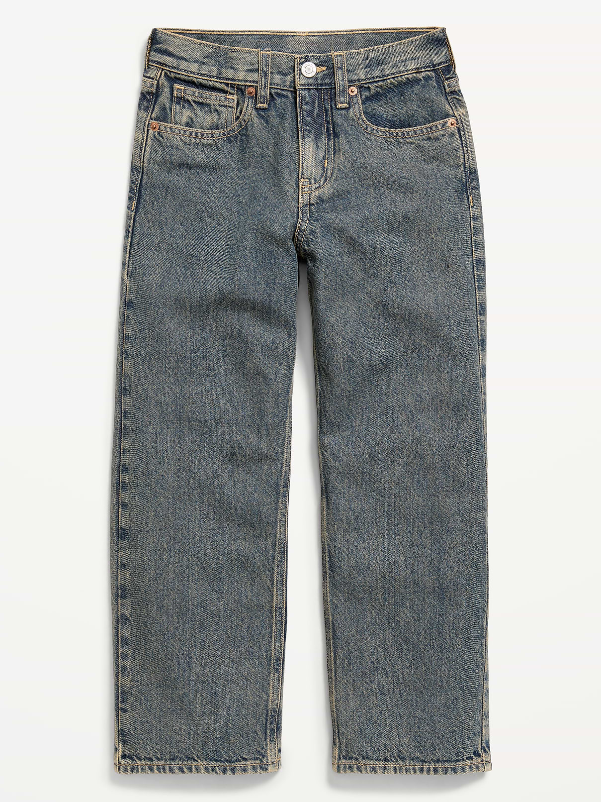 Image number 2 showing, Baggy Non-Stretch Jeans for Boys