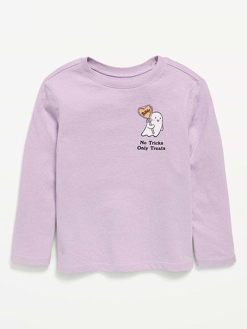 Long Long-Sleeve Unisex Graphic T-Shirt for Toddler on clearance at Old Navy — 50% off