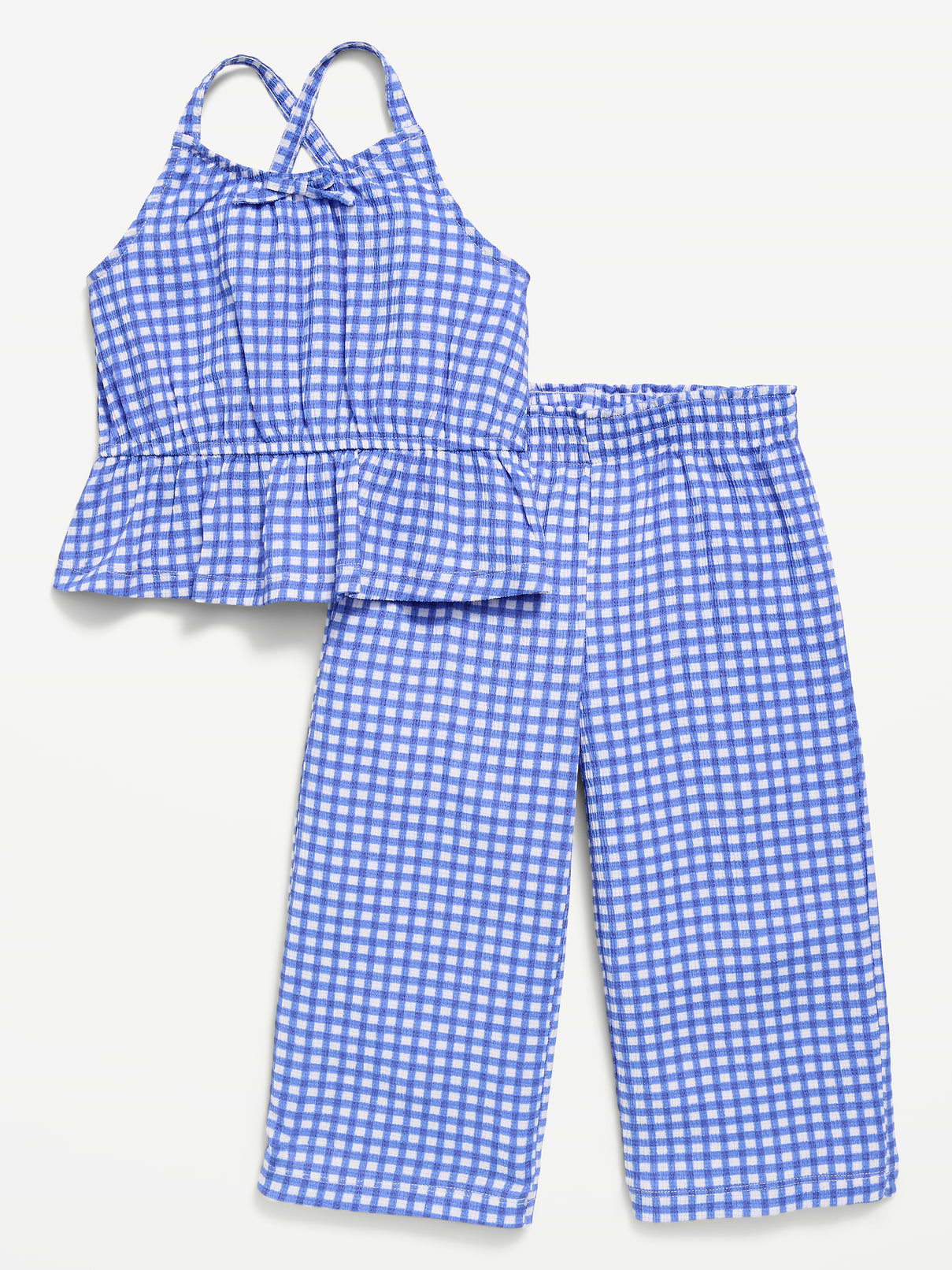 Image number 2 showing, Printed Sleeveless Top and Pants Set for Toddler Girls