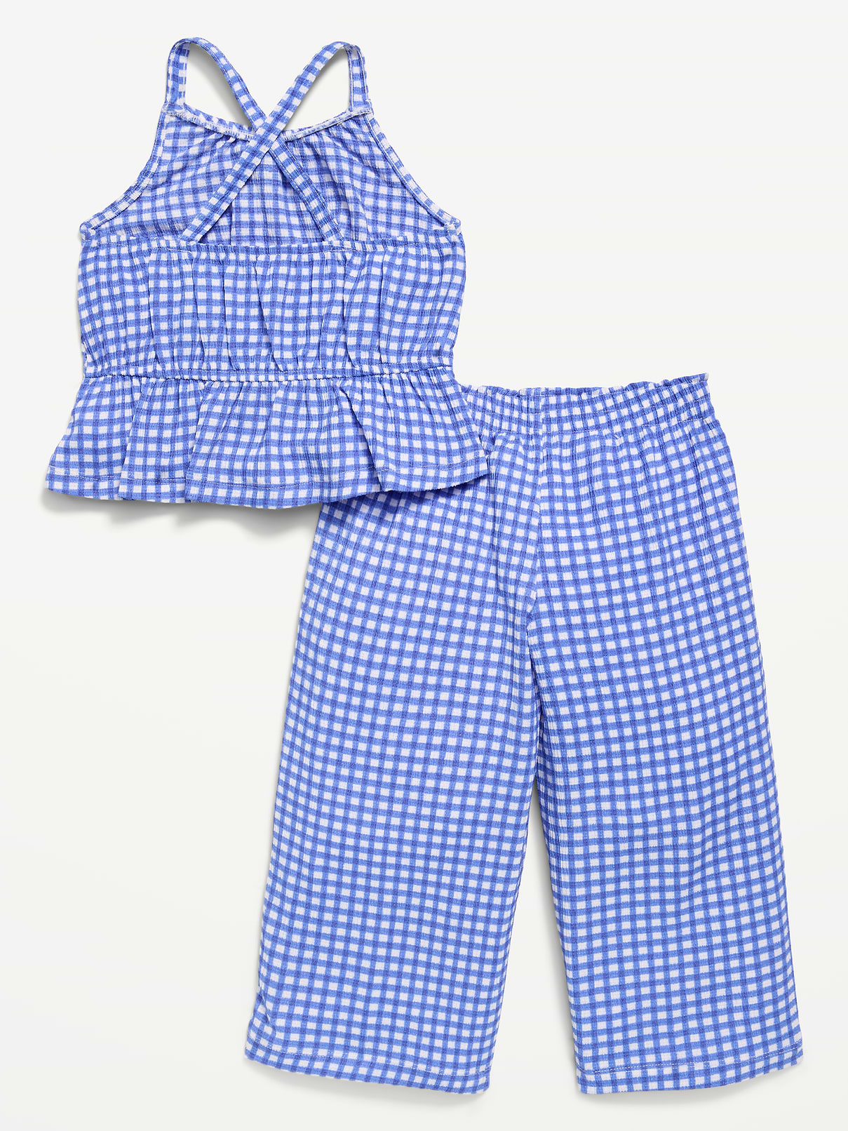 Image number 3 showing, Printed Sleeveless Top and Pants Set for Toddler Girls