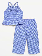 Image number 3 showing, Printed Sleeveless Top and Pants Set for Toddler Girls
