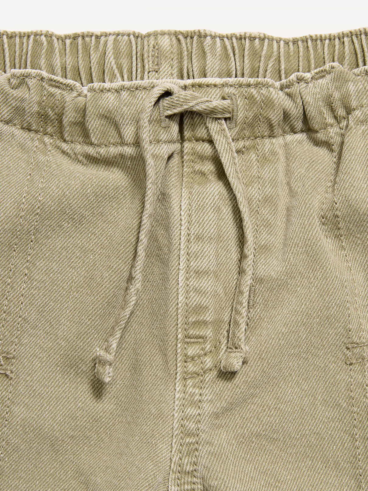 Image number 5 showing, Pull-On Low-Rise Super Baggy Wide-Leg Cargo Jeans for Girls
