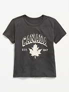L'image numéro 1 présente T-shirt à manches courtes à imprimé pour fille