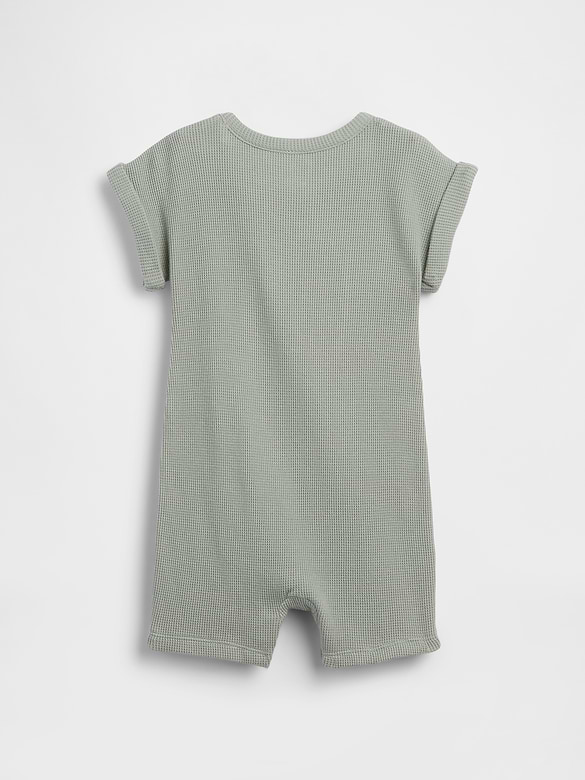 Baby Brannan Bear Waffle Shorty One-Piece