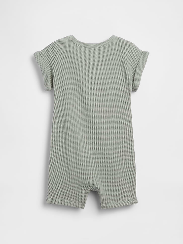 Image number 2 showing, Baby Brannan Bear Waffle Shorty One-Piece