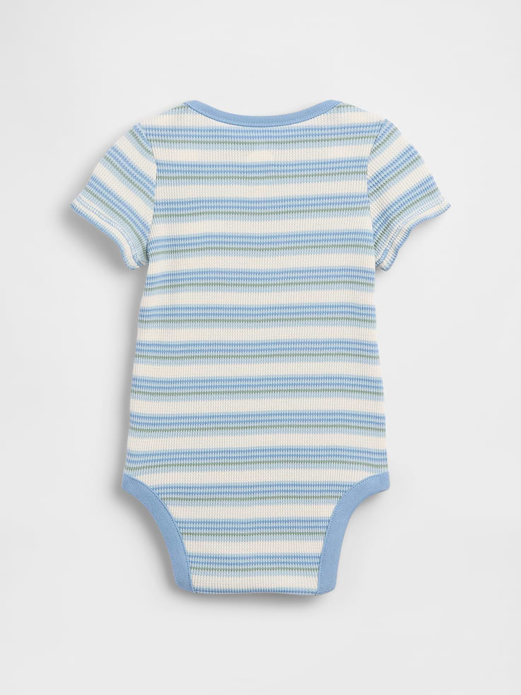 Image number 2 showing, Baby First Favorites Waffle Bodysuit