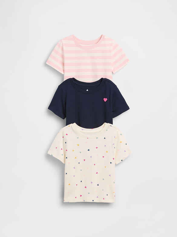 Baby & Toddler Mix & Match T-Shirt (3-Pack)