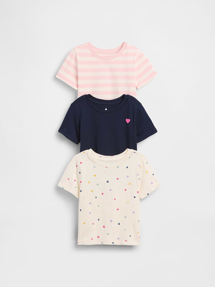 Image number 1 showing, Baby & Toddler Mix & Match T-Shirt (3-Pack)