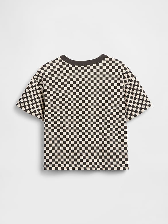 Baby & Toddler Boxy Checkered T-Shirt