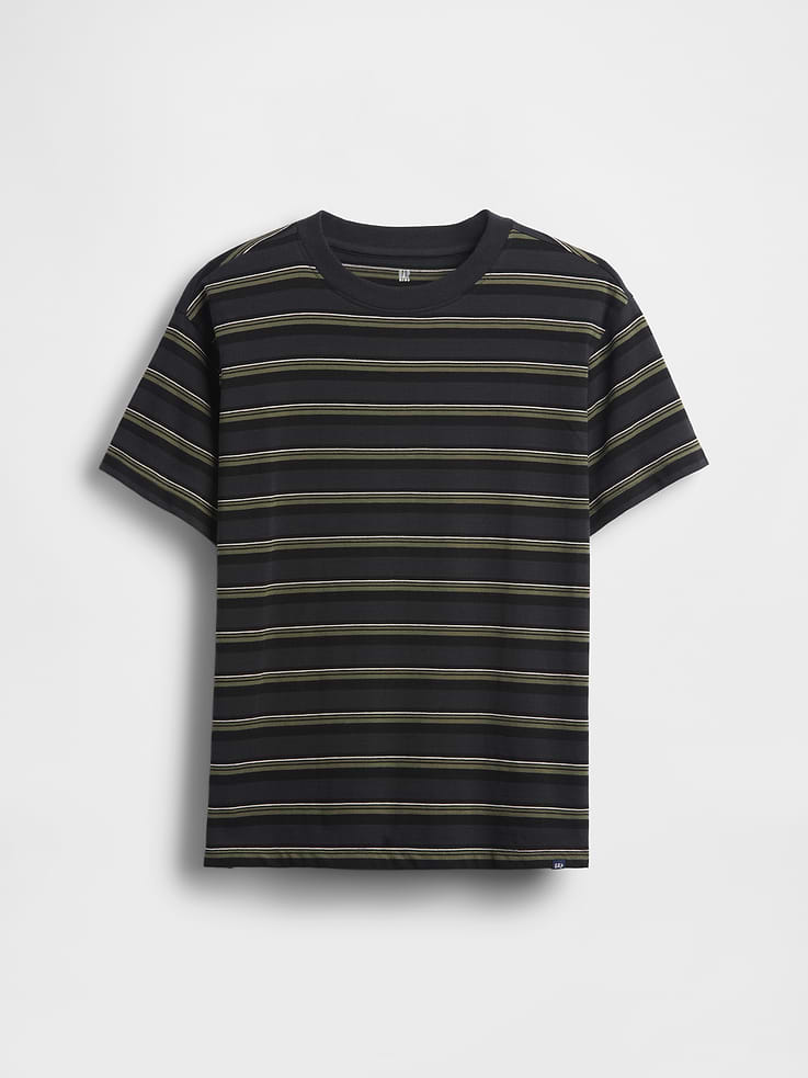 Image number 1 showing, Kids Relaxed Stripe T-Shirt