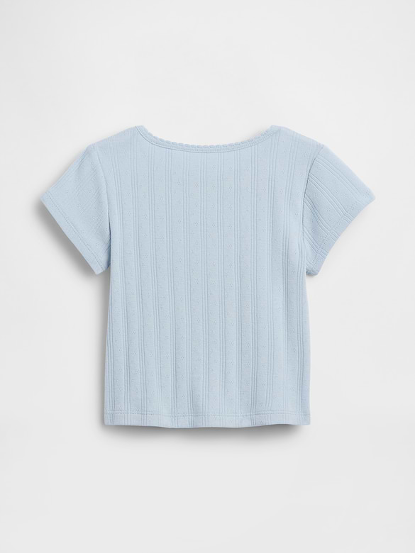 Baby & Toddler Pointelle Rib T-Shirt
