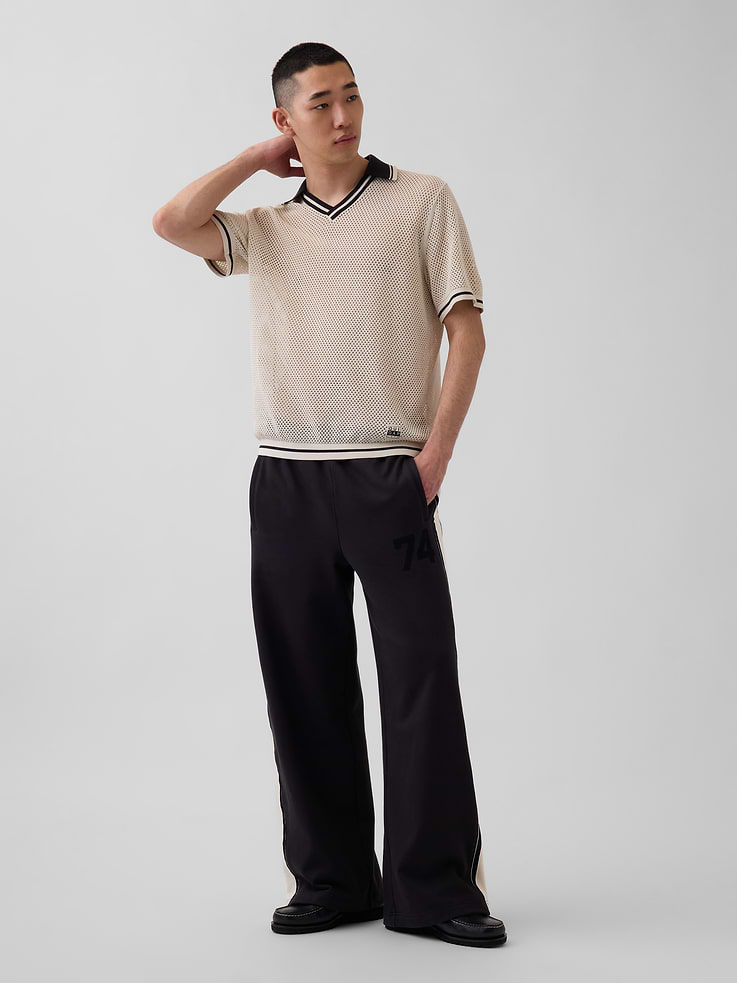 Image number 2 showing, OuiGap Mesh Polo Sweater