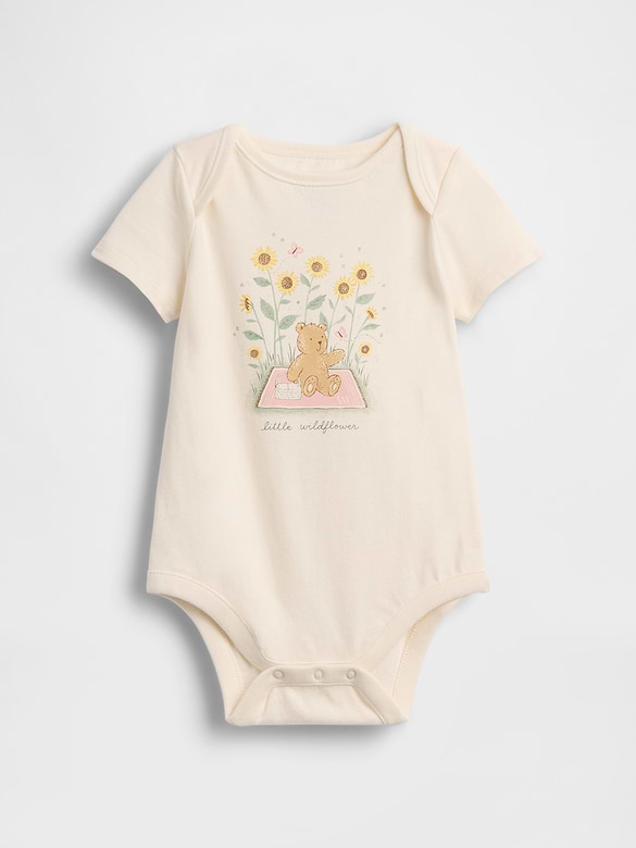 Baby First Favorites Organic Cotton Graphic Bodysuit