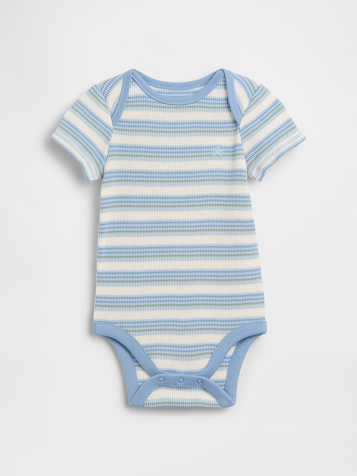 Image number 1 showing, Baby First Favorites Waffle Bodysuit