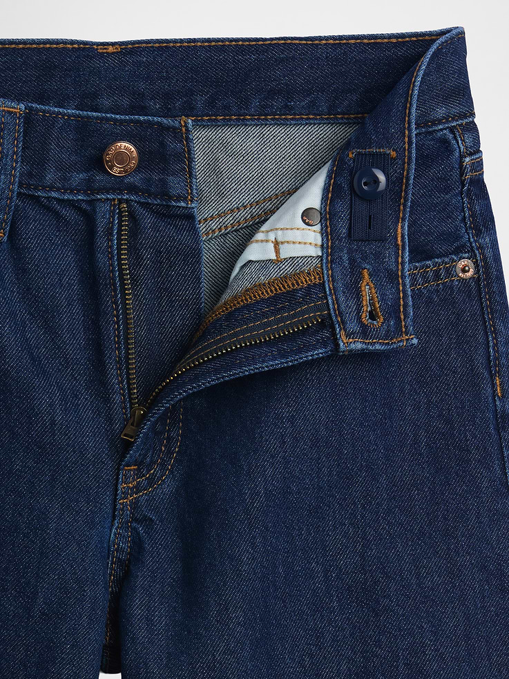 Image number 5 showing, Kids Low Rise Longline Denim Shorts