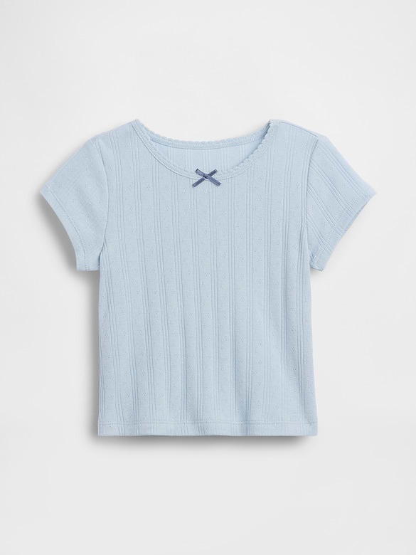 Baby & Toddler Pointelle Rib T-Shirt