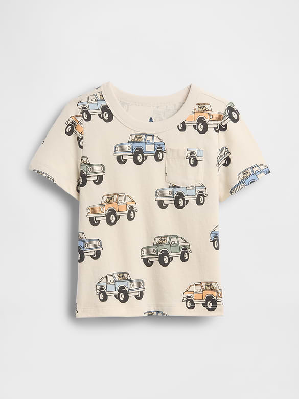 Baby & Toddler Mix & Match Pocket T-Shirt