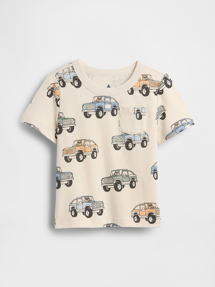 Image number 1 showing, Baby & Toddler Mix & Match Pocket T-Shirt