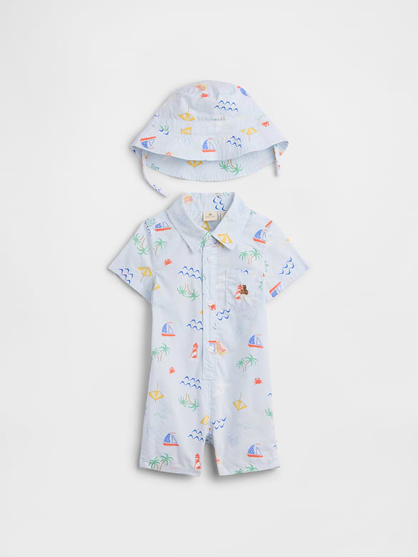 Baby Two-Piece Brannan Bear Outfit Set