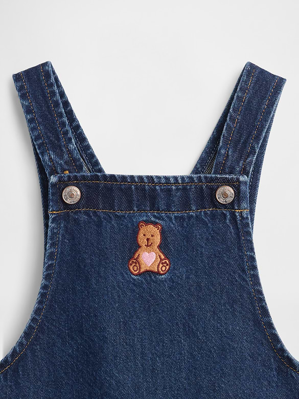 babyGap Brannan Bear Denim Skirtall