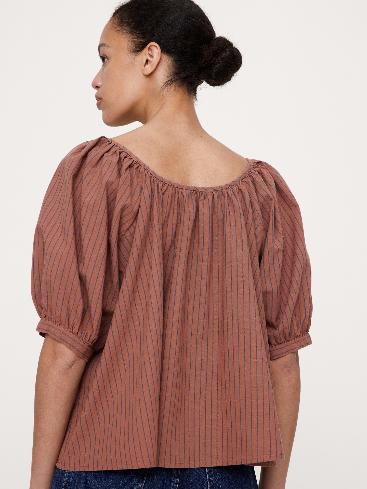 Image number 2 showing, Breezy Cotton Scoop-Neck Top