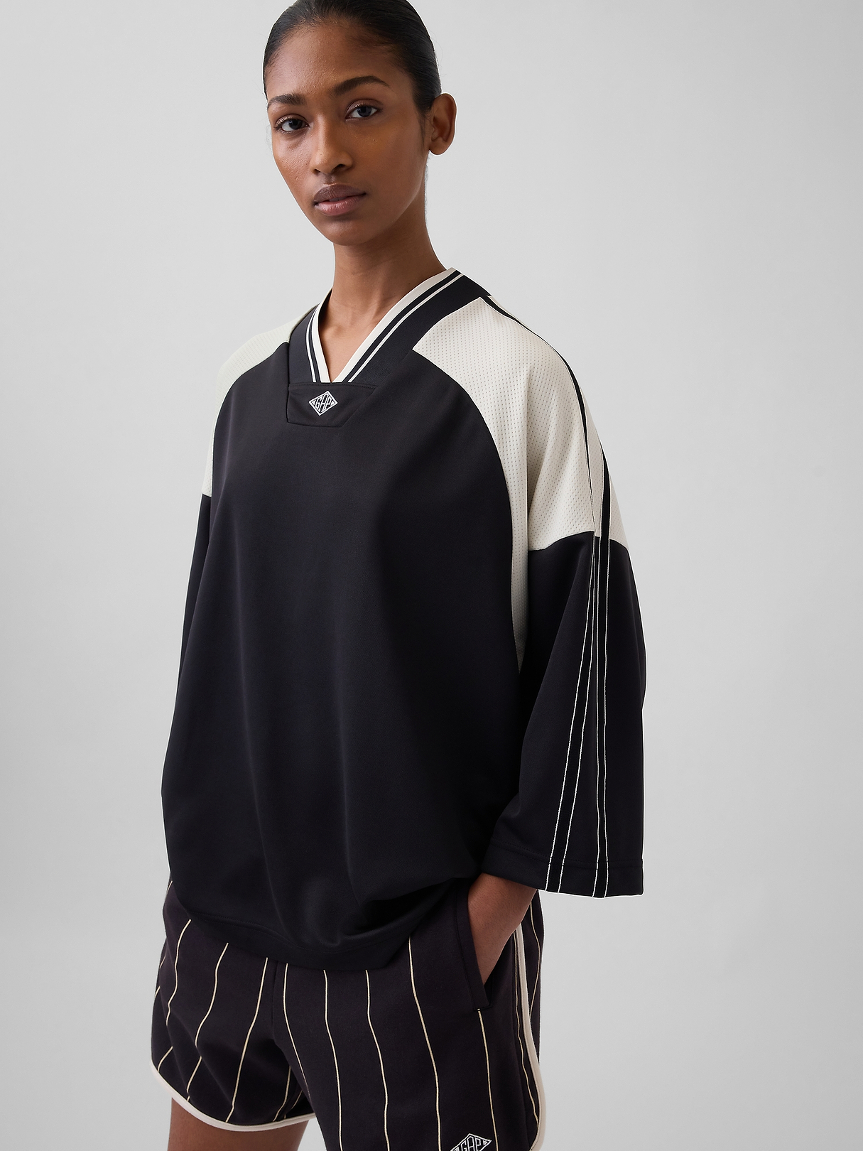 OuiGap Oversized Logo Jersey | Gap
