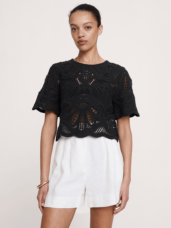 Crochet Lace Top