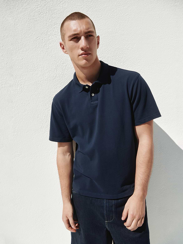 Relaxed Pique Polo
