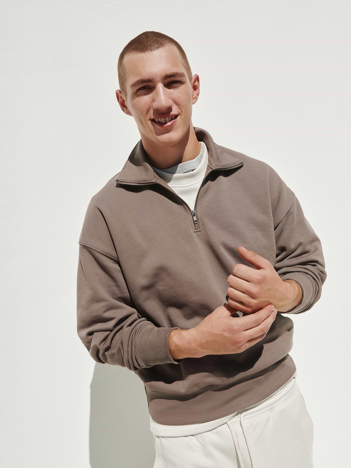 Adult Heavyweight Oversized Quarter-Zip Pullover | Gap