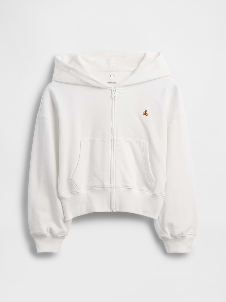 Image number 2 showing, Kids VintageSoft Terry Wedge Zip Hoodie