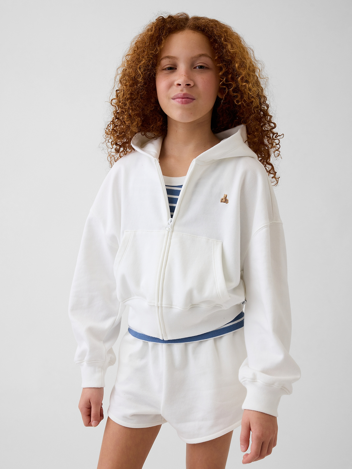 Kids VintageSoft Terry Wedge Zip Hoodie | Gap