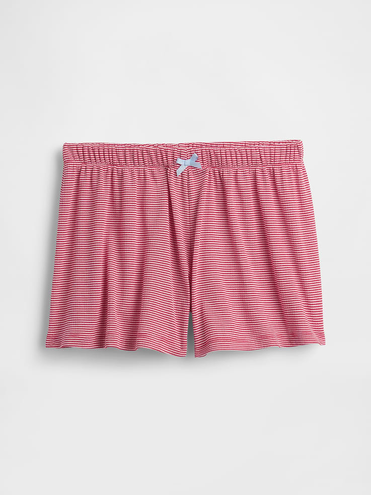 Image number 2 showing, Kids Recycled Rib PJ Shorts