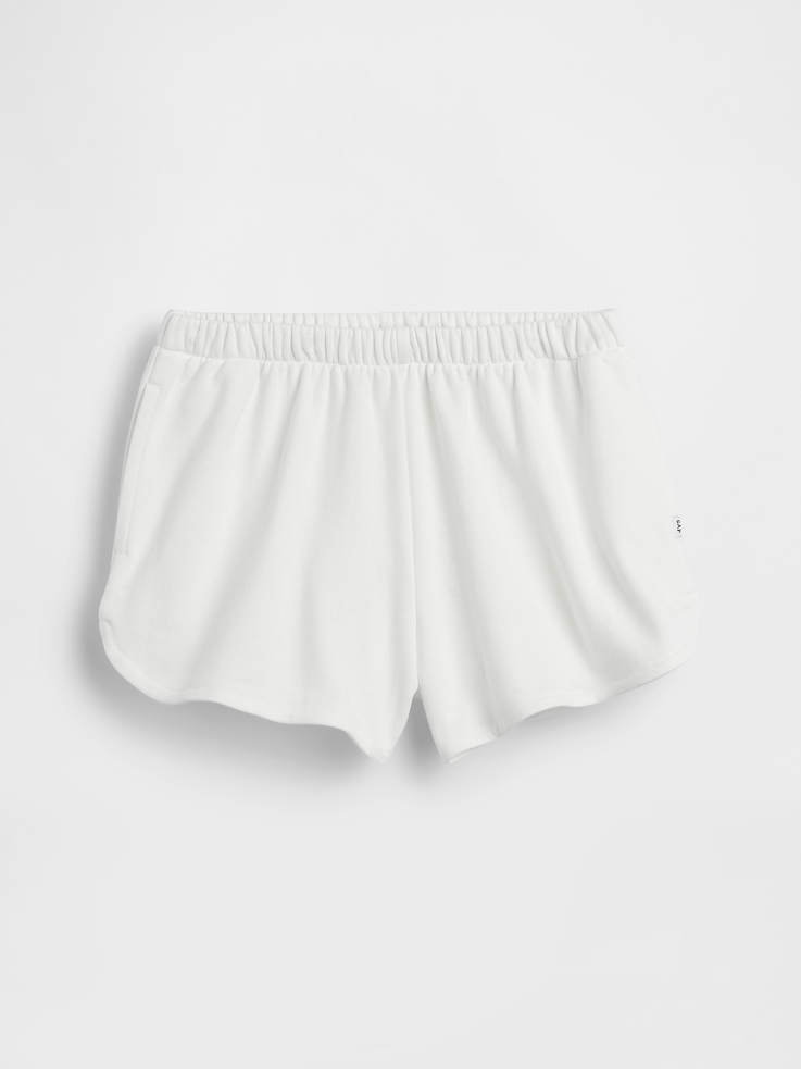 Image number 2 showing, Kids VintageSoft Terry Relaxed Dolphin Shorts