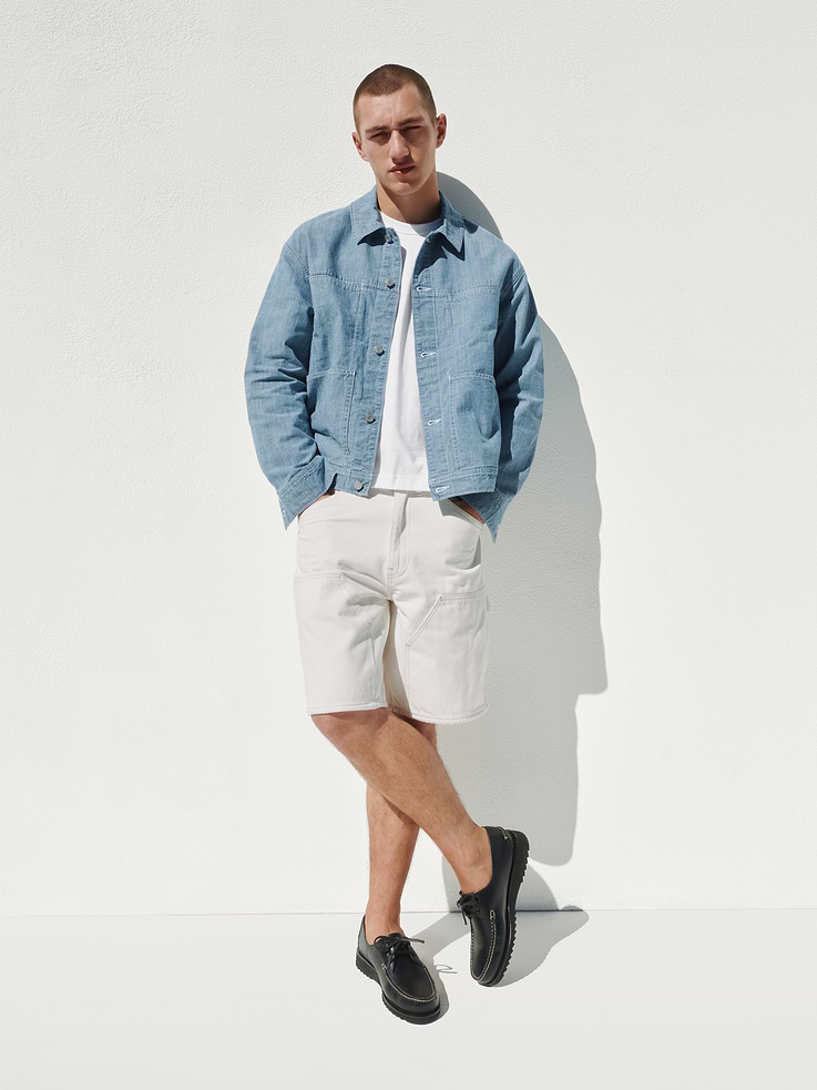 Image number 8 showing, 9" Loose Denim Carpenter Shorts