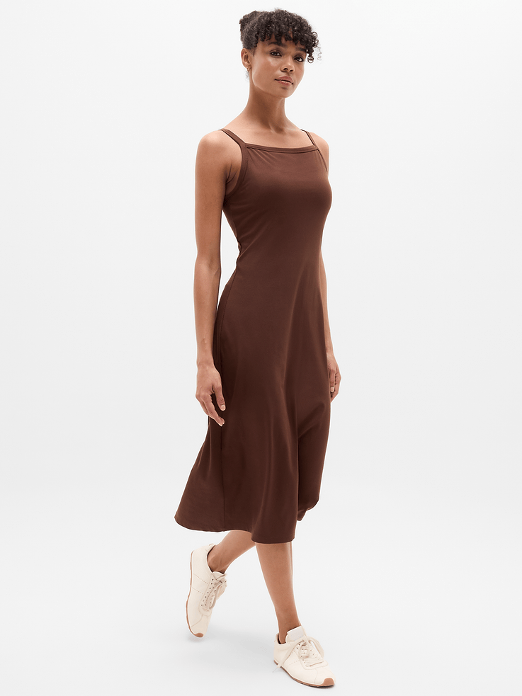 Image number 4 showing, Signature Rib Apron Dress