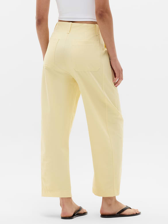 Skyline High Rise Barrel Leg Pant