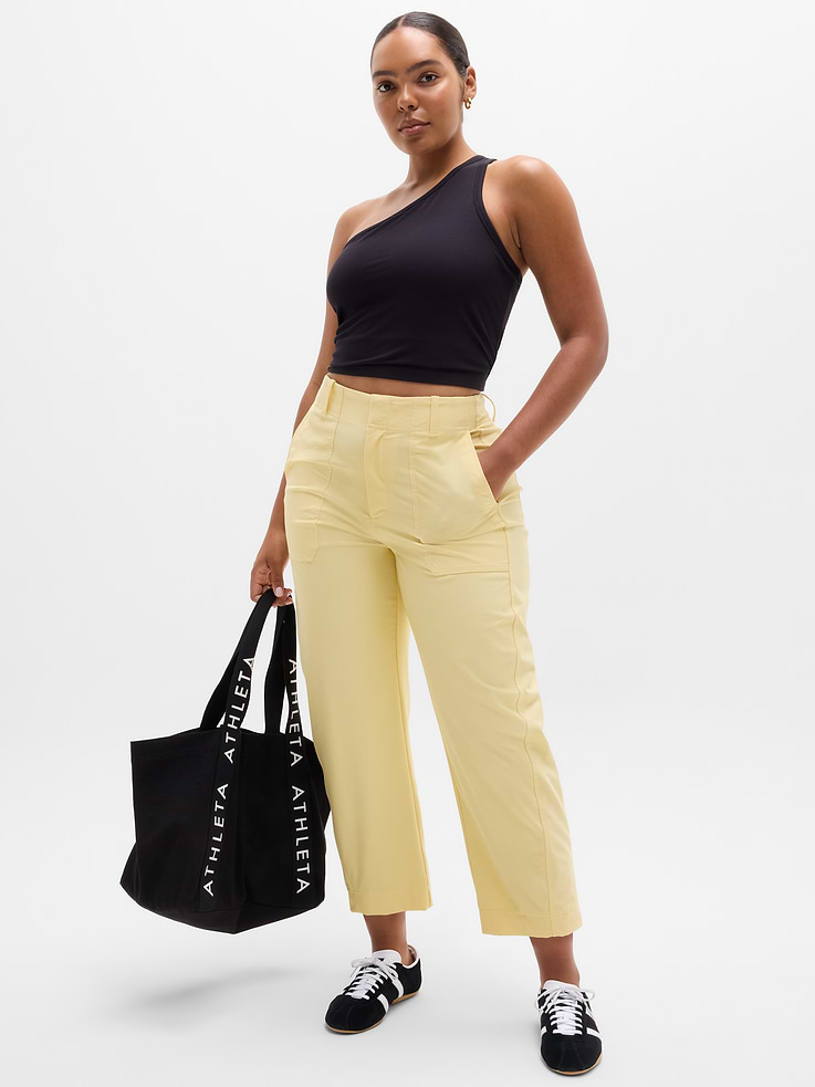 Image number 1 showing, Skyline High Rise Barrel Leg Pant