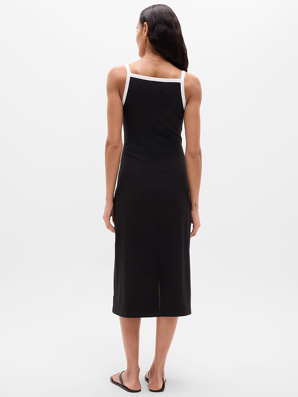 Signature Rib Apron Dress