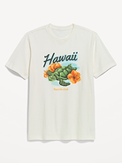 Image number 1 showing, Soft-Washed Crew-Neck Graphic T-Shirt