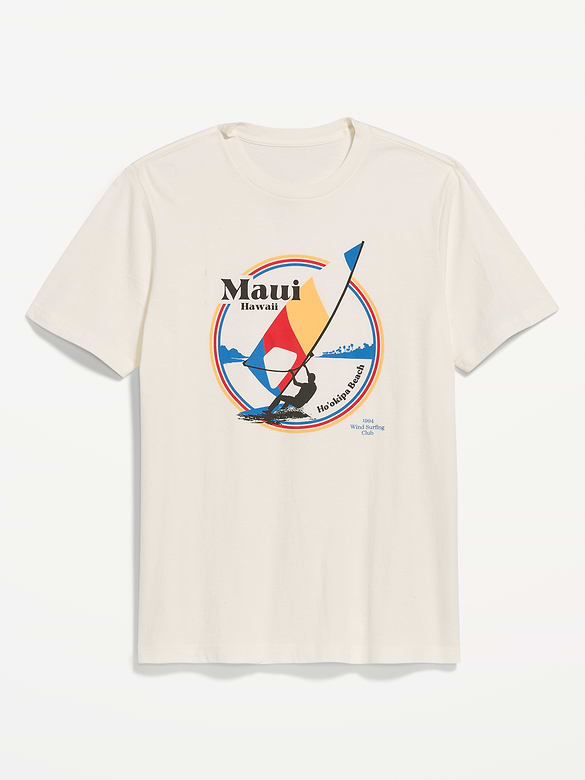 Soft-Washed Crew-Neck Graphic T-Shirt