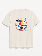 L'image numéro 1 présente T-shirt ultra-doux ras du cou à imprimé