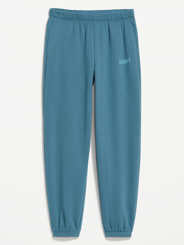 Image number 5 showing, High-Waisted Cinched-Ankle Sweatpants
