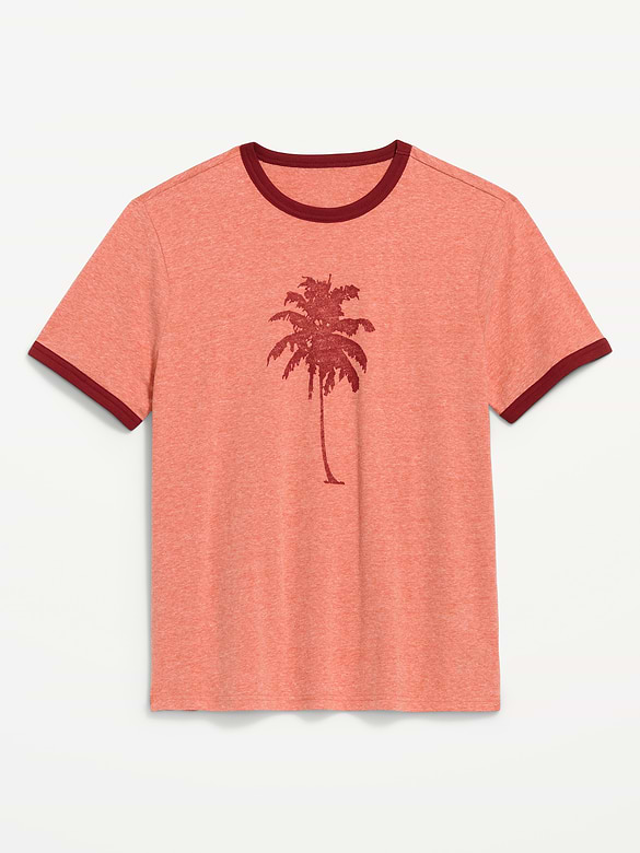 Graphic Ringer T-Shirt